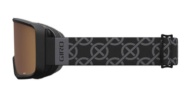 Zimní brýle GIRO SAGEN BLACK MONGRAM (zorník AMBER GOLD)