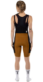 Dámské kraťasy Leatt MTB Endurance 5.0 s vložkou a šlemi (hnědé)