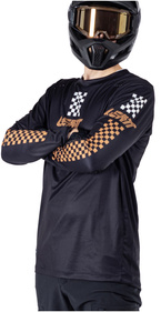 Tričko Leatt MTB Enduro 4.0 s dlouhým rukávem (černé)