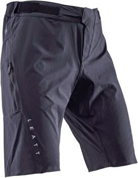 Leatt MTB Trail 1.0 šortky + šortky s vložkou (černé)