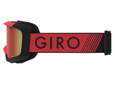 Juniorské zimní brýle GIRO GRADE RED BLACK ZOOM (AMBER SCARLET čočky)
