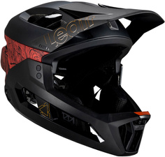 Celoobličejová přilba Leatt MTB Enduro 3.0 V25 (odnímatelná čelist 3 v 1) Rust