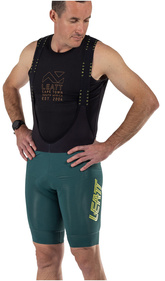 Šortky Leatt MTB Endurance 6.0 s vložkou a šlemi (tyrkysové)