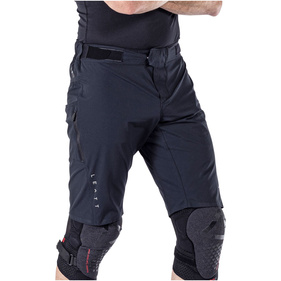 Leatt MTB Trail 1.0 šortky + šortky s vložkou (černé)