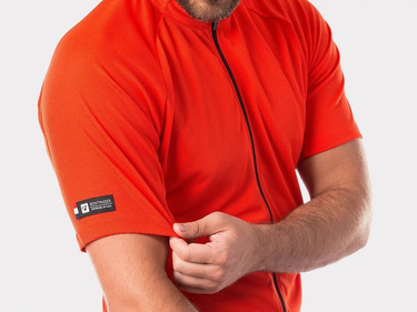 Tričko Bontrager Solstice Radioactive Red