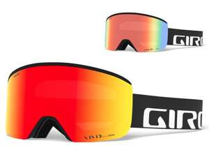 Zimní brýle GIRO AXIS BLACK WORDMARK (barevný zrcadlový zorník VIVID-Carl Zeiss VIVID EMBER a barevný zrcadlový zorník VIVID-Carl Zeiss INFRARED)