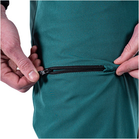 Leatt MTB Trail 2.0 kalhoty + šortky s vložkou (tyrkysové)