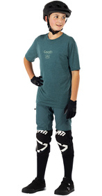 Dětský dres Leatt MTB AllMtn 2.0 Junior (tyrkysový)