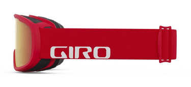 Zimní brýle GIRO CRUZ RED & WHITE WORDMARK (zrcadlová skla v barvě AMBER SCARLET)