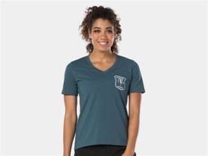 Dámské tričko Bontrager Evoke Tech Tee Blue Battleship T-Shirt