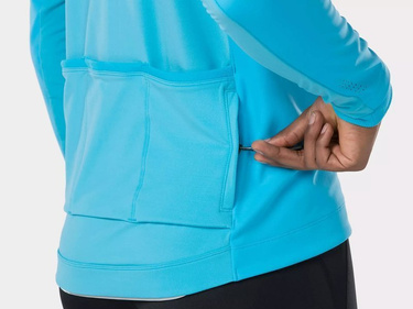 Zimní bunda Bontrager Velocis Softshell Azure