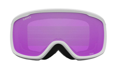 Dámské zimní brýle GIRO MOXIE WHITE GREY CHUTE (AMBER PINK zorník a YELLOW zorník)