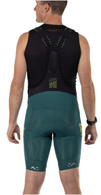 Šortky Leatt MTB Endurance 6.0 s vložkou a šlemi (tyrkysové)