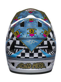 Celoobličejová přilba BELL SANCTION 2 DLX MIPS (černobílá)