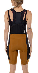 Dámské kraťasy Leatt MTB Endurance 5.0 s vložkou a šlemi (hnědé)