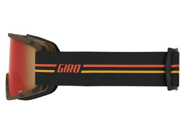 Juniorské zimní brýle GIRO SEMI GP BLACK ORANGE (AMBER SCARLET a ŽLUTÁ zrcadlová skla)