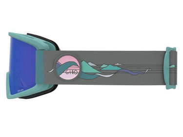 Dámské zimní brýle GIRO DYLAN HANNAH EDDY (GREY COBALT a YELLOW barevná zrcadlová skla)