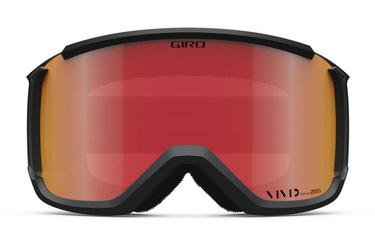 Zimní brýle GIRO REVOLT BLACK & WHITE STAINED (barevná zrcadlová skla VIVID-Carl Zeiss VIVID EMBER)