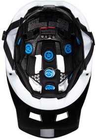 Celoobličejová přilba Leatt MTB Enduro 4.0 V24 (odnímatelná čelist) Bílá