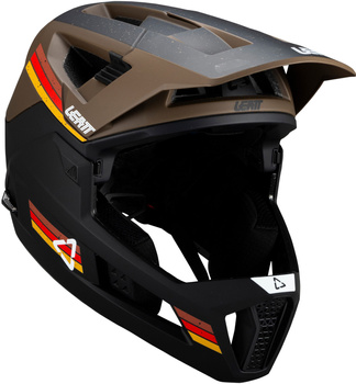 Leatt MTB Enduro 4.0 V25 celoobličejová helma (odnímatelná čelist) Loam