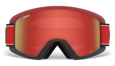 Juniorské zimní brýle GIRO SEMI RED ELEMENT (AMBER SCARLET a barevná žlutá skla) 