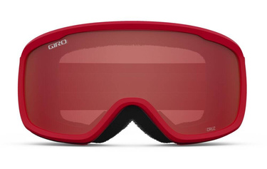 Zimní brýle GIRO CRUZ RED & WHITE WORDMARK (zrcadlová skla v barvě AMBER SCARLET)