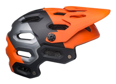 Celoobličejová přilba BELL SUPER 3R MIPS (oranžová)