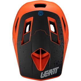 Celoobličejová přilba Leatt MTB Gravity 4.0 V25 Coral