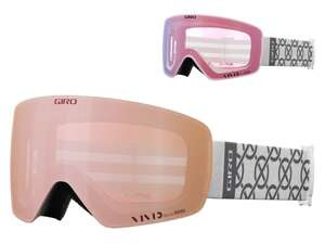Zimní brýle GIRO CONTOUR RS WHITE MONOGRAM (barevná zrcadlová skla VIVID-Carl Zeiss ROSE GOLD a barevná zrcadlová skla VIVID-Carl Zeiss INFRARED)