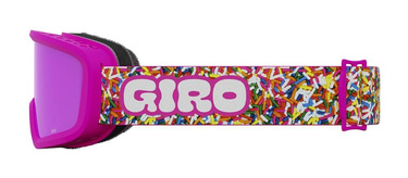 Juniorské zimní brýle GIRO CHICO 2.0 PINK SPRINKLES (AMBER PINK barevná zrcadlová skla)