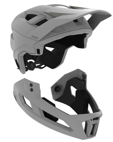 Leatt MTB Enduro 2.0 Junior V23 celoobličejová dětská přilba (odnímatelná čelist) černá