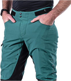 Leatt MTB Trail 2.0 kalhoty + šortky s vložkou (tyrkysové)