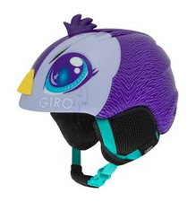 Dětská zimní přilba GIRO LAUNCH PLUS (Penguin purple)