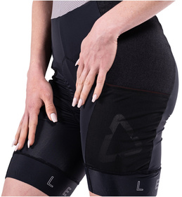 Dámské šortky Leatt MTB Endurance 5.0 s vložkou a šlemi (černé)