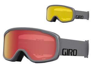 Zimní brýle GIRO ROAM GREY WORDMARK (AMBER SCARLET zorník a ŽLUTÝ zorník)