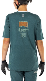 Dětský dres Leatt MTB AllMtn 2.0 Junior (tyrkysový)