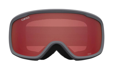 Zimní brýle GIRO CRUZ GREY WORDMARK (zrcadlová skla v barvě AMBER SCARLET)