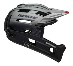 Celoobličejová přilba BELL SUPER AIR R MIPS SPHERICAL (šedá/černá)