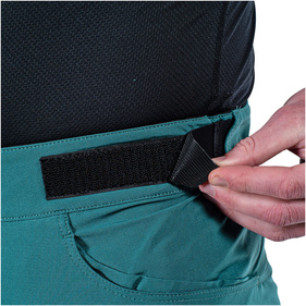 Leatt MTB Trail 2.0 kalhoty + šortky s vložkou (tyrkysové)