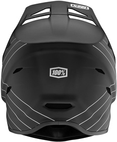 Dětská celoobličejová přilba 100% STATUS Essential Black