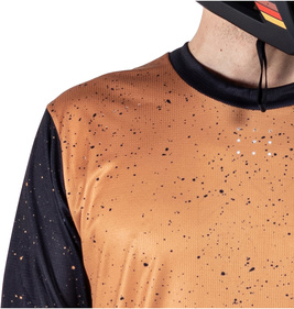 Tričko Leatt MTB Enduro 4.0 s dlouhým rukávem (hnědočerné)