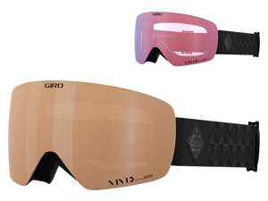 Zimní brýle GIRO CONTOUR RS BLACK BLISS (barevná zrcadlová skla VIVID-Carl Zeiss COPPER a VIVID-Carl Zeiss INFRARED)