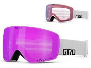 Zimní brýle GIRO CONTOUR RS WHITE WORDMARK (barevná zrcadlová skla VIVID-Carl Zeiss PINK a barevná zrcadlová skla VIVID-Carl Zeiss INFRARED)