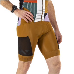 Šortky s vložkou Leatt MTB Endurance 5.0 (hnědé)