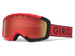 Juniorské zimní brýle GIRO GRADE RED BLACK ZOOM (AMBER SCARLET čočky)