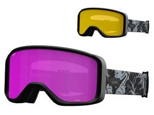 Zimní brýle GIRO SAGEN BLACK & GREY BOTANICAL LX (AMBER PINK zorník a ŽLUTÝ zorník)