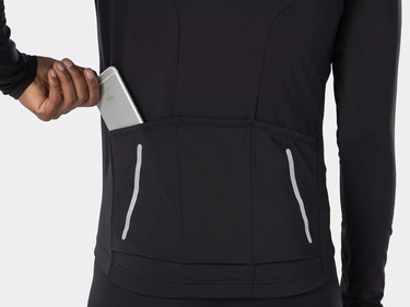 Termo mikina Bontrager Velocis Černá