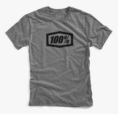 100% Essential tričko (šedá/černá)