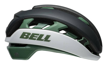 Silniční přilba BELL XR MIPS SPHERICAL (zelená a bílá)