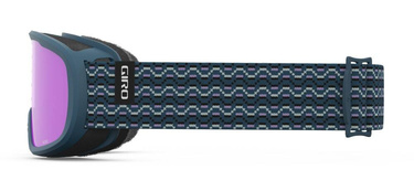 Dámské zimní brýle GIRO MOXIE HARBOR BLUE SEQUENCE (AMBER PINK zorník a YELLOW zorník)